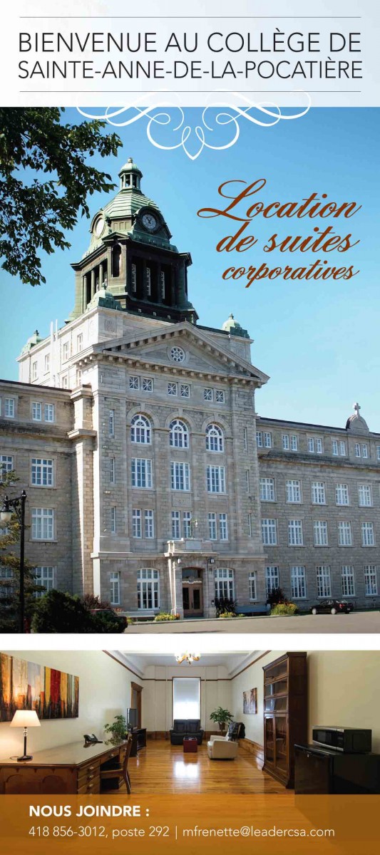 Locations suites corporatives Collège SainteAnnedelaPocatière